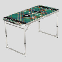 Clan MacFarlane Ancient Hunting Tartan Beer Pong Table