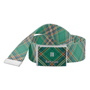 Clan MacFarlane Ancient Hunting Tartan Belt