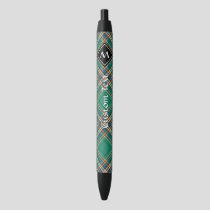 Clan MacFarlane Ancient Hunting Tartan Black Ink Pen