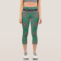 Clan MacFarlane Ancient Hunting Tartan Capri Leggings