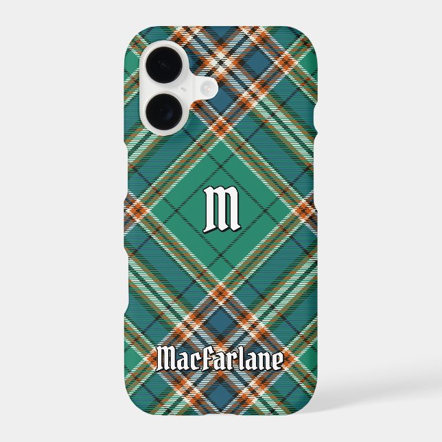 Clan MacFarlane Ancient Hunting Tartan Case-Mate iPhone Case (Back)