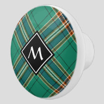 Clan MacFarlane Ancient Hunting Tartan Ceramic Knob