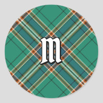 Clan MacFarlane Ancient Hunting Tartan Classic Round Sticker