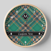 Clan MacFarlane Ancient Hunting Tartan Clock