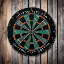 Clan MacFarlane Ancient Hunting Tartan Dart Board