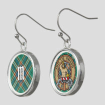 Clan MacFarlane Ancient Hunting Tartan Earrings