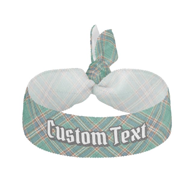 Clan MacFarlane Ancient Hunting Tartan Elastic Hair Tie (Front)