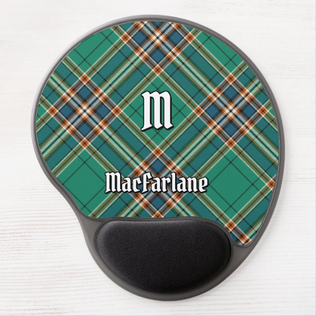 Clan MacFarlane Ancient Hunting Tartan Gel Mouse Pad (Front)