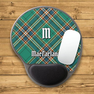 Clan MacFarlane Ancient Hunting Tartan Gel Mouse Pad