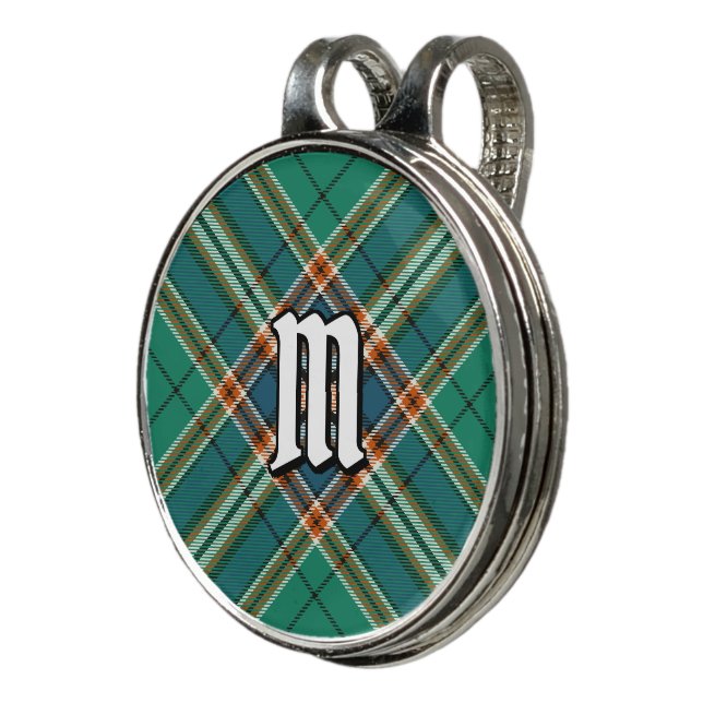 Clan MacFarlane Ancient Hunting Tartan Golf Hat Clip (3/4)