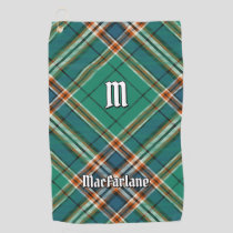 Clan MacFarlane Ancient Hunting Tartan Golf Towel