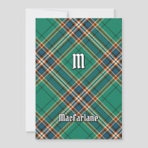 Clan MacFarlane Ancient Hunting Tartan Invitation