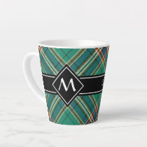 Clan MacFarlane Ancient Hunting Tartan Latte Mug