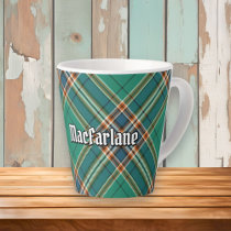 Clan MacFarlane Ancient Hunting Tartan Latte Mug
