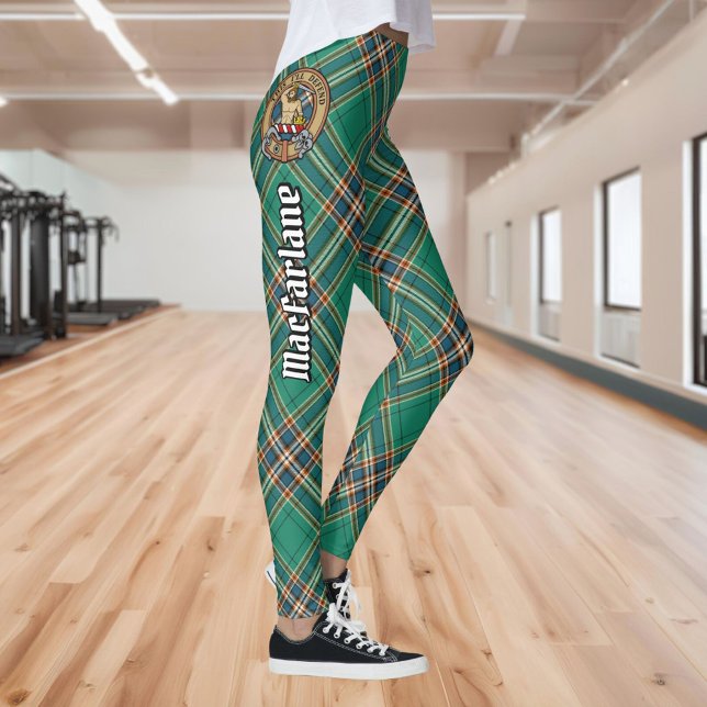 Clan MacFarlane Ancient Hunting Tartan Leggings (Creator Uploaded)