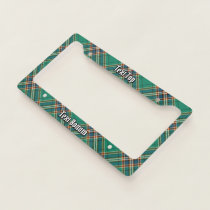 Clan MacFarlane Ancient Hunting Tartan License Plate Frame