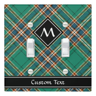Clan MacFarlane Ancient Hunting Tartan Light Switch Cover
