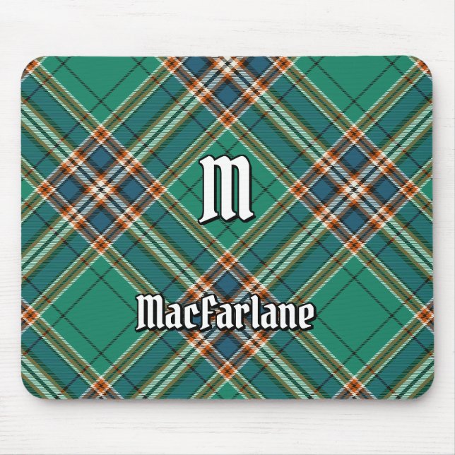 Clan MacFarlane Ancient Hunting Tartan Mouse Pad (Front)