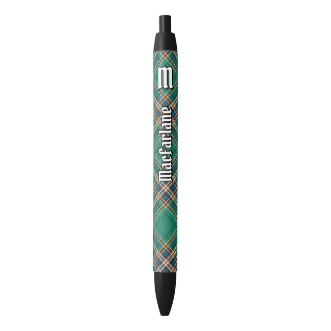 Clan MacFarlane Ancient Hunting Tartan Pen (Front Vertical)