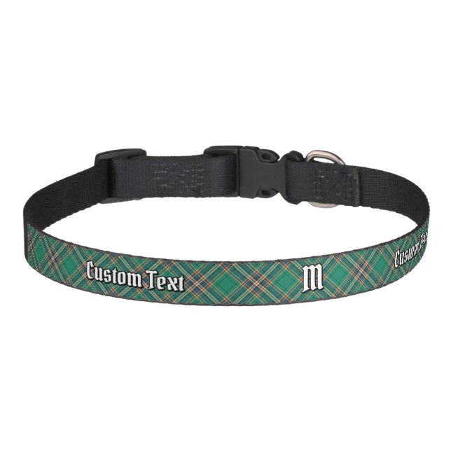 Clan MacFarlane Ancient Hunting Tartan Pet Collar (Front)