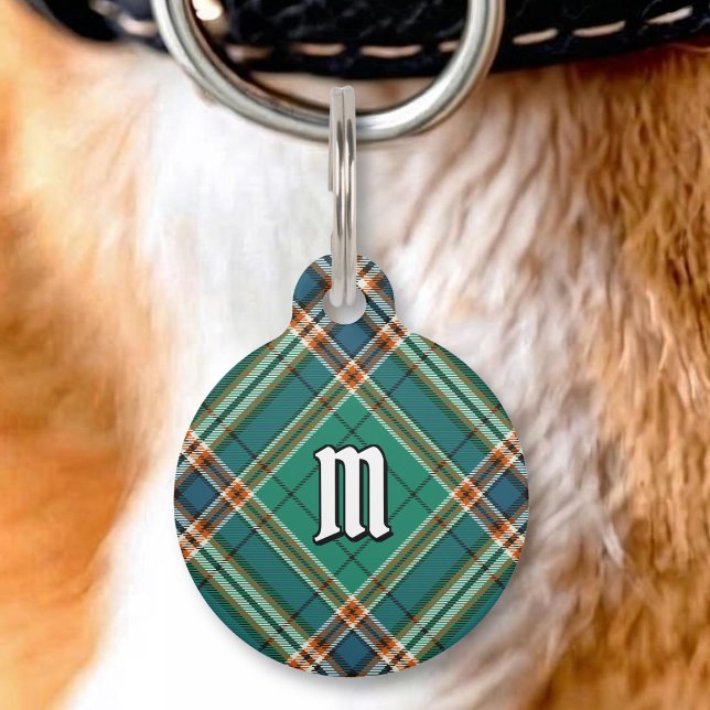 Clan MacFarlane Ancient Hunting Tartan Pet ID Tag (Creator Uploaded)