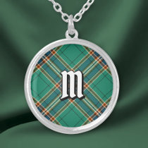 Clan MacFarlane Ancient Hunting Tartan Silver Plated Necklace
