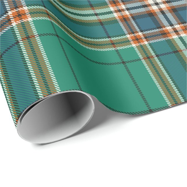 Clan MacFarlane Ancient Hunting Tartan Wrapping Paper (Roll Corner)