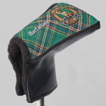 Clan MacFarlane Crest over Ancient Hunting Tartan Golf Head Cover