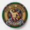 Clan MacFarlane Crest over Modern Hunting Tartan