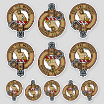 Clan MacFarlane Crest Sticker Set