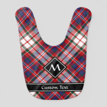 Clan MacFarlane Dress Tartan Baby Bib