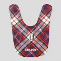 Clan MacFarlane Dress Tartan Baby Bib