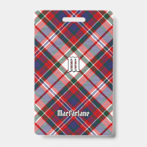 Clan MacFarlane Dress Tartan Badge