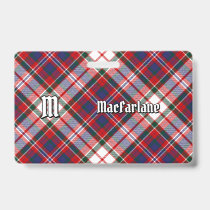 Clan MacFarlane Dress Tartan Badge