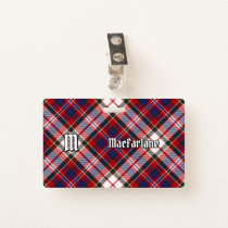 Clan MacFarlane Dress Tartan Badge