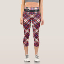 Clan MacFarlane Dress Tartan Capri Leggings