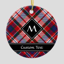 Clan MacFarlane Dress Tartan Ceramic Ornament