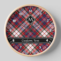 Clan MacFarlane Dress Tartan Clock