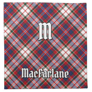 Clan MacFarlane Dress Tartan Cloth Napkin