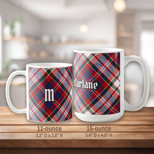 Clan MacFarlane Dress Tartan Coffee Mug (Creator Uploaded)