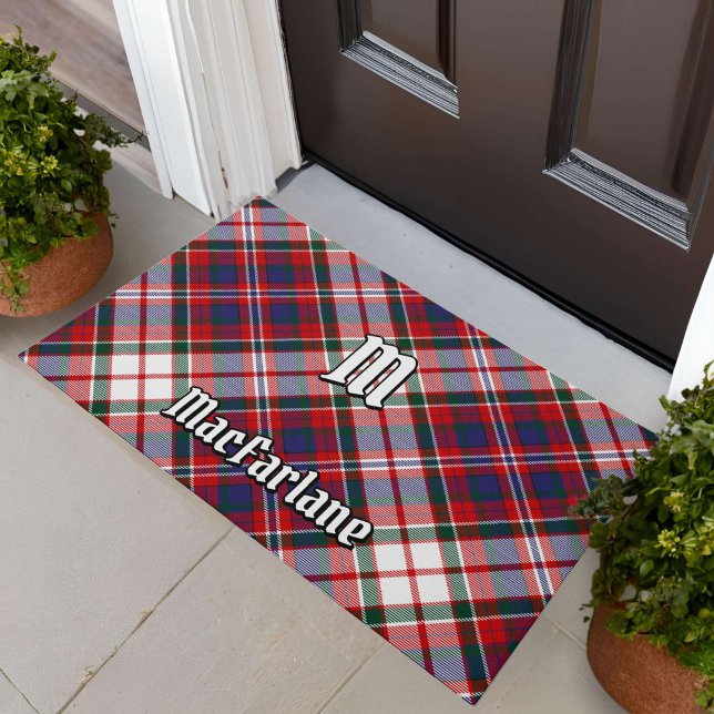 Clan MacFarlane Dress Tartan Doormat (Creator Uploaded)