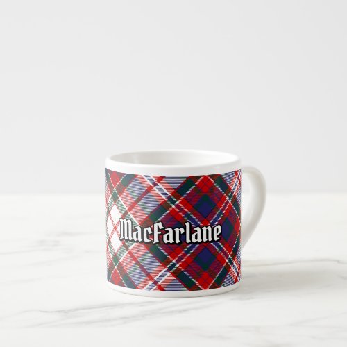 Clan MacFarlane Dress Tartan Espresso Cup