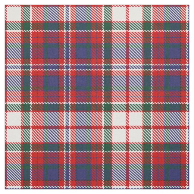 Clan MacFarlane Dress Tartan Fabric (Swatch)