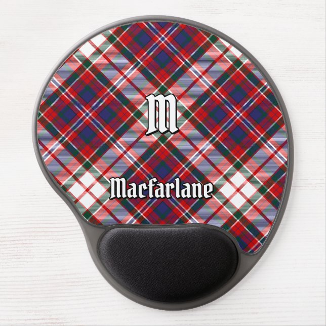Clan MacFarlane Dress Tartan Gel Mouse Pad (Front)