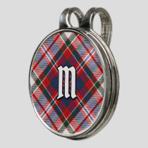 Clan MacFarlane Dress Tartan Golf Hat Clip