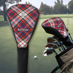 Clan MacFarlane Dress Tartan Golf Head Cover