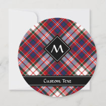 Clan MacFarlane Dress Tartan Invitation