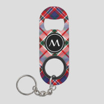 Clan MacFarlane Dress Tartan Keychain Bottle Opener