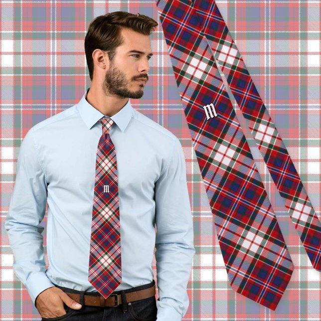 Clan MacFarlane Dress Tartan Neck Tie (Creator Uploaded)