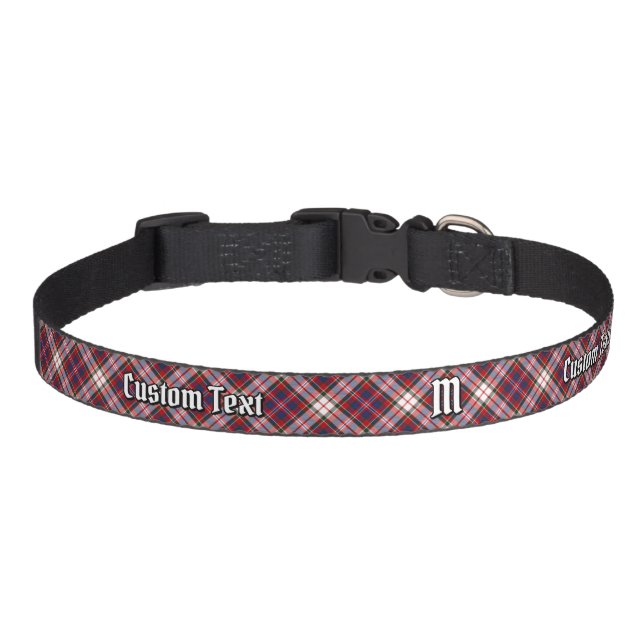 Clan MacFarlane Dress Tartan Pet Collar (Front)